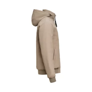 Chaqueta hombre JAMES HARVEST MONTANA BOMBERJACKET 2131050, Nogal, lateral derecho con capucha