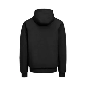 Chaqueta hombre JAMES HARVEST MONTANA BOMBERJACKET 2131050, Negro, vista posterior con capucha