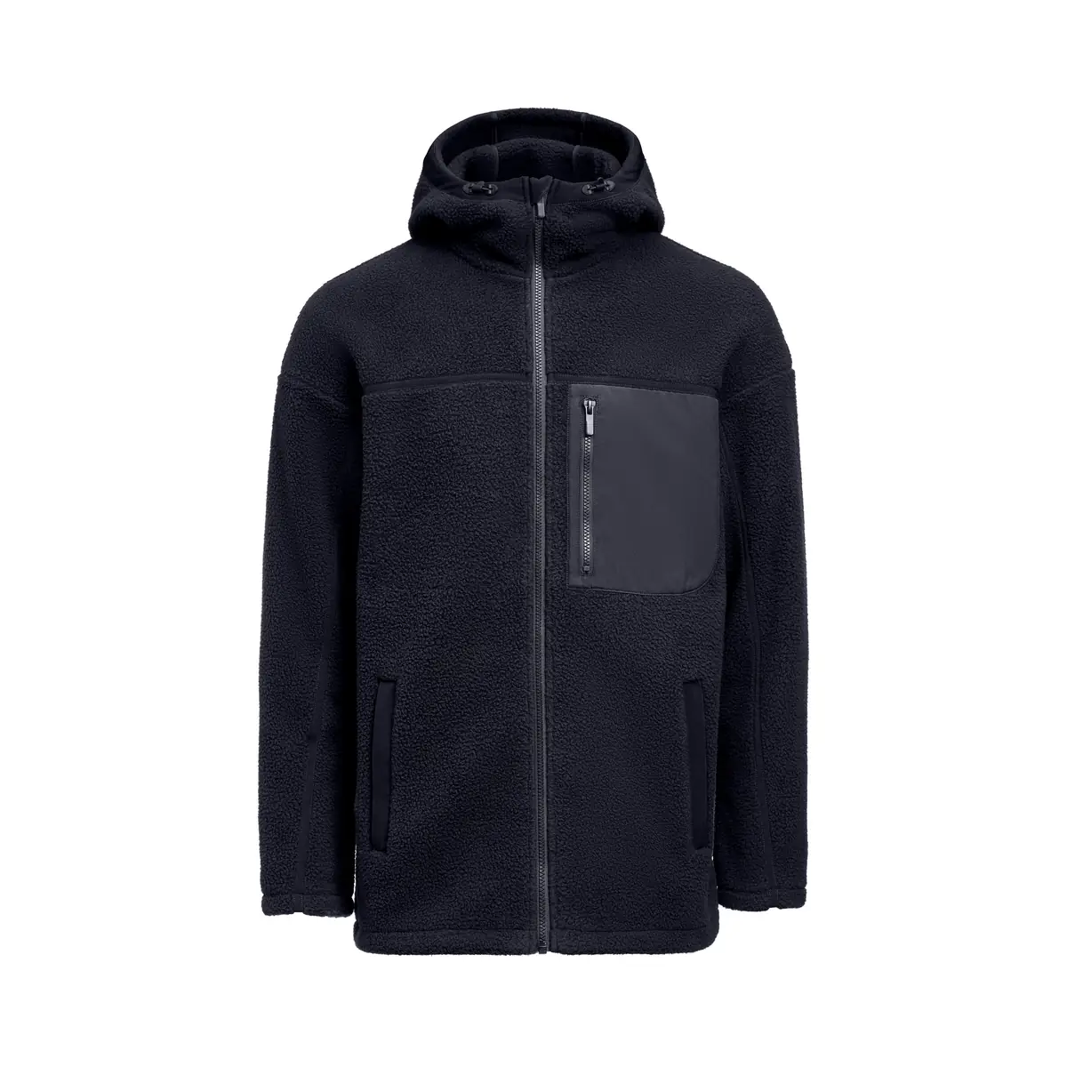 Forro polar hombre JAMES HARVEST MONTANA PILE 2131505 6 Forro polar de hombre James Harvest Montana Pile 2131505, Marino, vista frontal