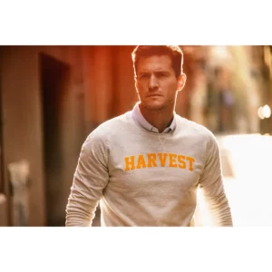 Camisa de hombre James Harvest Burlingham 2113038, con modelo bajo jersey en exterior