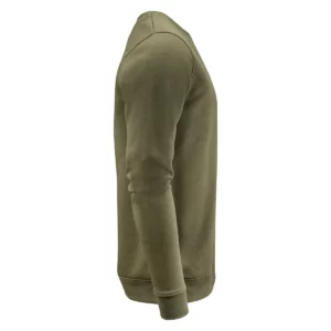Sudadera de hombre James Harvest Alder Heights 2132024, Moss green, lateral derecho