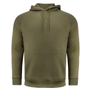 Sudadera hombre JAMES HARVEST HARDIN HEIGHTS 2132025, Moss green, vista frontal