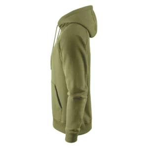 Sudadera hombre JAMES HARVEST HARDIN HEIGHTS 2132025, Moss green, lateral izquierdo