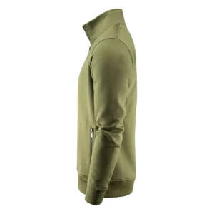Sudadera hombre JAMES HARVEST MELVILLE HEIGHTS 2132026, Moss green, vista lateral