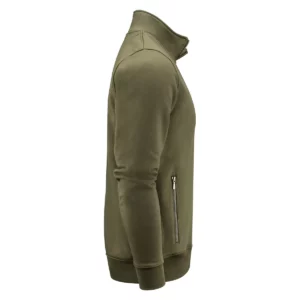 Sudadera hombre JAMES HARVEST MELVILLE HEIGHTS 2132026, Moss green, lateral derecho