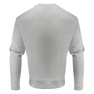 Sudadera unisex JAMES HARVEST HOPEDALE CREWNECK 2132028, Gris marengo, vista posterior