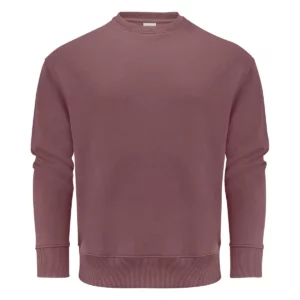 Sudadera unisex JAMES HARVEST HOPEDALE CREWNECK 2132028, Dusty red, vista frontal