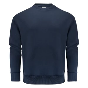 Sudadera unisex JAMES HARVEST HOPEDALE CREWNECK 2132028, Marino, vista frontal
