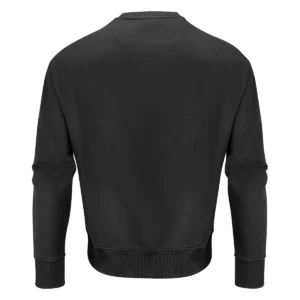 Sudadera unisex JAMES HARVEST HOPEDALE CREWNECK 2132028, Negro, vista posterior