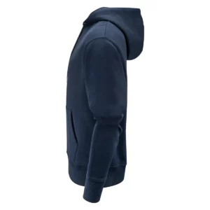 Sudadera unisex JAMES HARVEST HOPEDALE HOODIE 2132029, Marino, lateral izquierdo