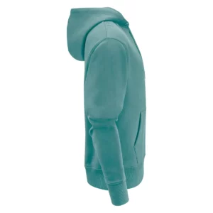 Sudadera unisex JAMES HARVEST HOPEDALE HOODIE 2132029, Aloe green, lateral derecho