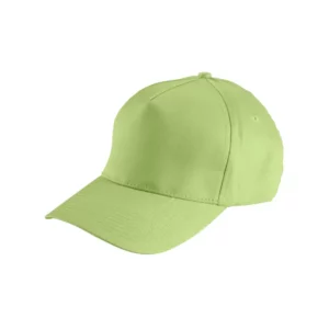 Gorra con visera Leiber 02/116 en verde manzana, vista frontal