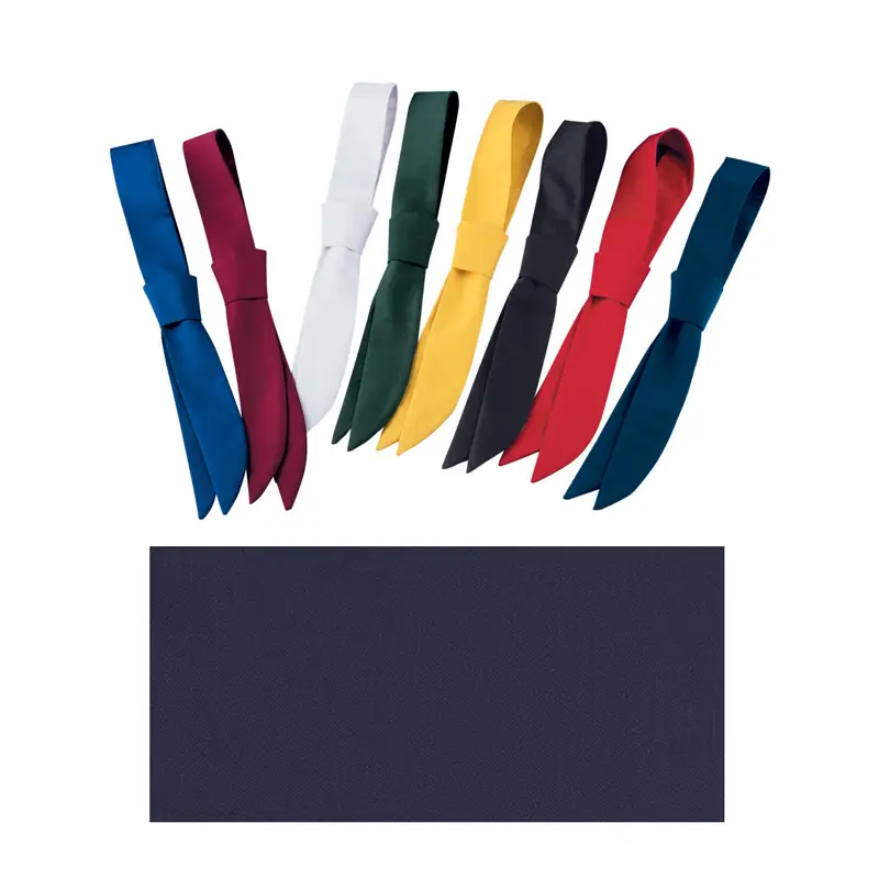 Corbata de servicio con pasador Leiber 02/190 3 Corbata de servicio Leiber 02/190 en varios colores y muestra de tejido marino