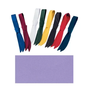 Corbata de servicio Leiber 02/190 en varios colores y muestra de tejido lila