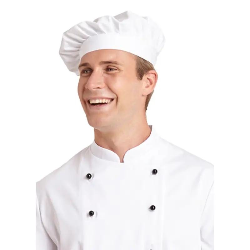 Gorro bajo de cocina Leiber 02/2564 1 Gorro bajo de cocina Leiber 02/2564 blanco, con modelo