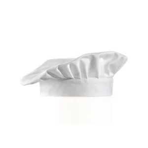 Gorro bajo de cocina Leiber 02/2564 blanco, frontal