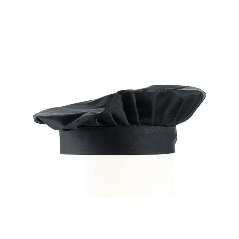 Gorro bajo de cocina Leiber 02/2564 4 Gorro bajo de cocina Leiber 02/2564 negro, frontal