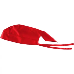 Bandana de cocina Leiber 02/328 rojo, vista lateral
