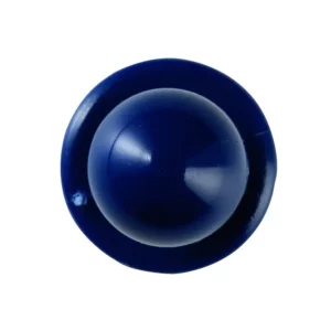 Botón de cocina Leiber 02/417 en azul marino, vista frontal