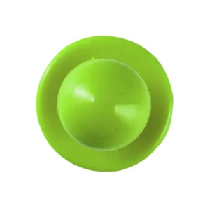 Botón de cocina Leiber 02/417 en verde manzana, vista frontal