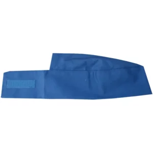 Gorro de cocina bajo Leiber 02/548 azul royal, vista frontal