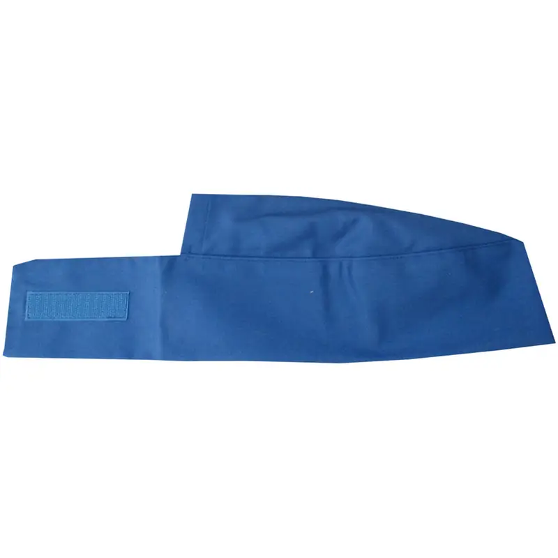 Gorro de cocina bajo Leiber 02/548 3 Gorro de cocina bajo Leiber 02/548 azul royal, vista frontal