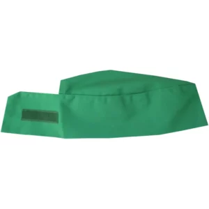 Gorro de cocina bajo Leiber 02/548 verde bosque, vista frontal