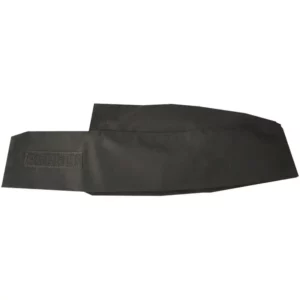 Gorro de cocina bajo Leiber 02/548 negro, vista frontal
