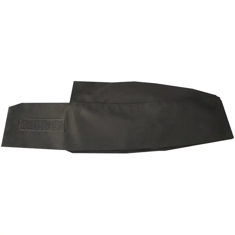 Gorro de cocina bajo Leiber 02/548 5 Gorro de cocina bajo Leiber 02/548 negro, vista frontal