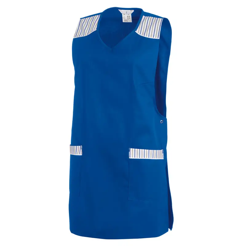 Casulla de trabajo Leiber 08/1229 5 Casulla Leiber 08/1229 azul royal, prenda frontal