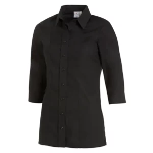 Blusa de mujer Leiber 08/1237 negro, vista frontal de la prenda