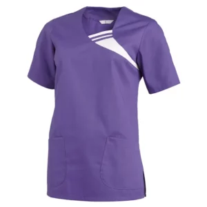 Casaca de mujer Leiber 08/1255 morado, vista frontal de la prenda