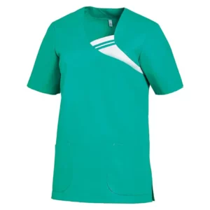 Casaca de mujer Leiber 08/1255 verde esmeralda, vista frontal de la prenda