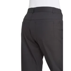 Detalle posterior del pantalón Leiber 08/1280 negro