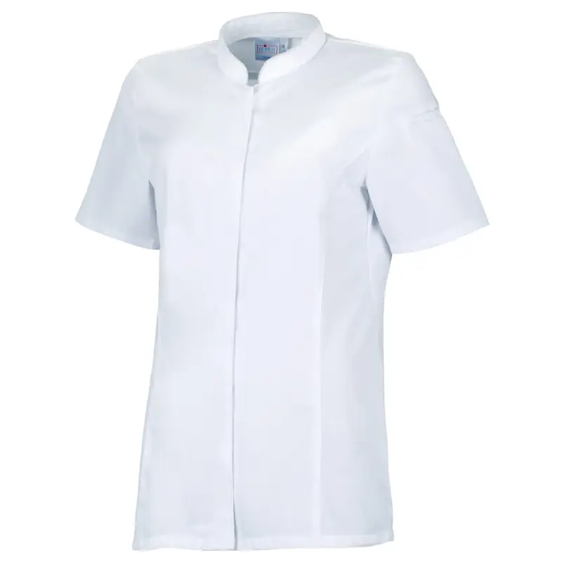 Chaqueta de cocina de mujer Leiber 08/1383 1 Chaqueta de cocina de mujer Leiber 08/1383 blanca, vista frontal