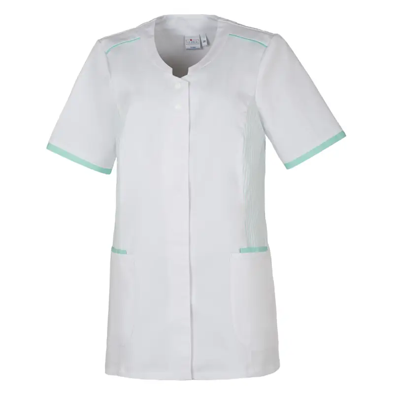 Casaca de mujer Leiber 08/2153 4 Casaca Leiber 08/2153 blanco/menta, vista frontal de la prenda