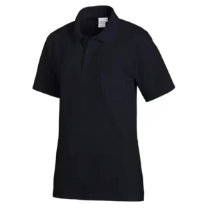 Polo de manga corta Leiber 08/241 en color marino, vista frontal
