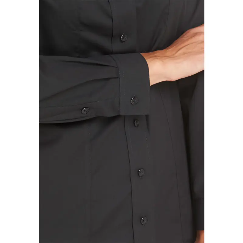 Blusa de mujer Leiber 08/2424 de manga larga 7 Blusa de mujer Leiber 08/2424 negro, detalle de manga y puño