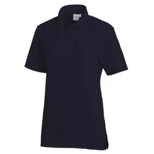Polo unisex Leiber 08/2515 azul marino, vista frontal de la prenda