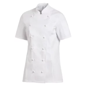 Chaqueta de cocina de mujer Leiber 08/2519 blanco, vista frontal de la prenda