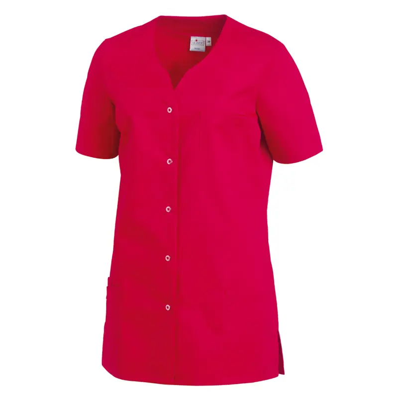 Casaca de mujer Leiber 08/2549 3 Casaca Leiber 08/2549 rojo, vista frontal de la prenda