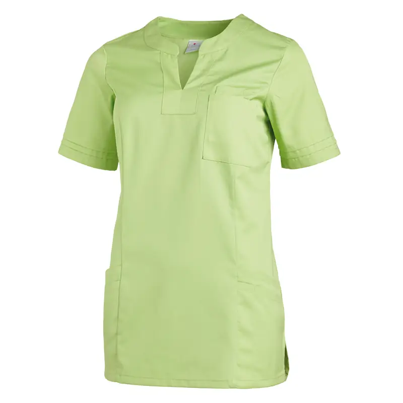 Casaca de mujer Leiber 08/2557 8 Casaca Leiber 08/2557 verde claro, vista frontal de la prenda