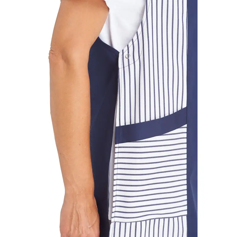 Casulla Leiber 08/264 5 Casulla Leiber 08/264 blanco/azul marino, detalle lateral