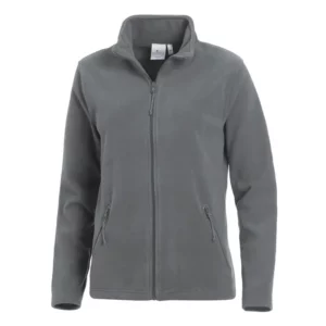 Chaqueta polar de mujer Leiber 08/2662 antracita, vista frontal de la prenda