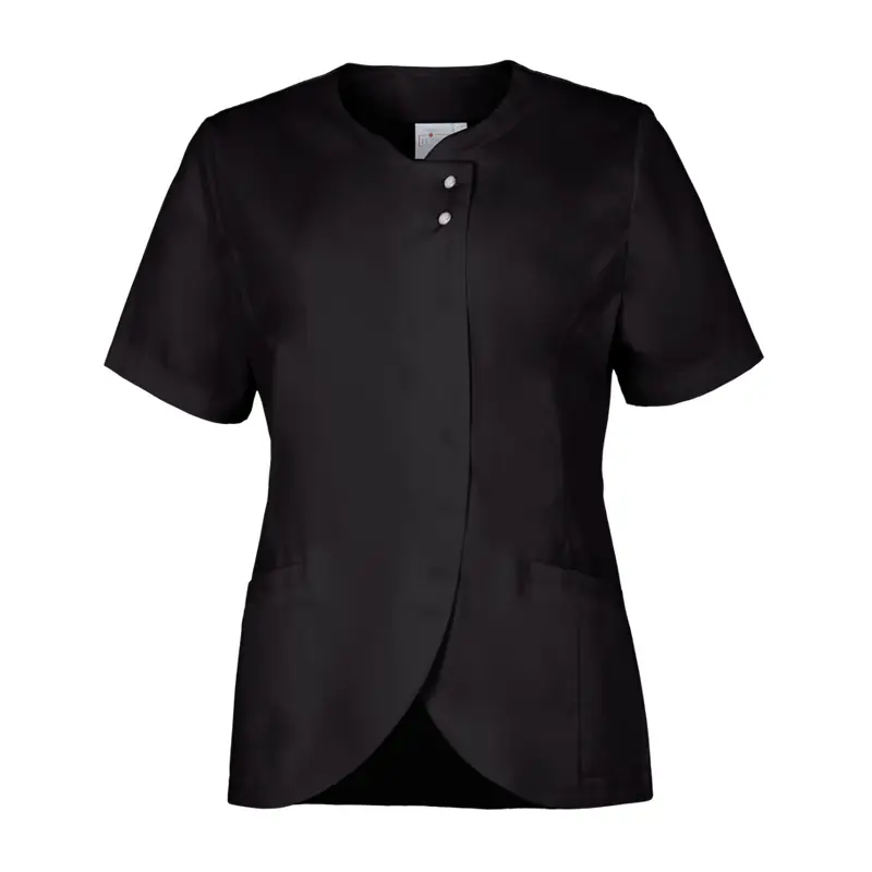 Casaca de mujer Leiber 08/2686 4 Casaca Leiber 08/2686 negro, vista frontal de la prenda
