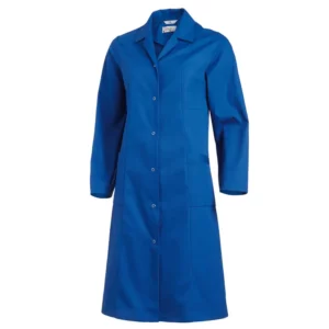 Bata de mujer Leiber 08/491 azul royal, vista frontal de la prenda