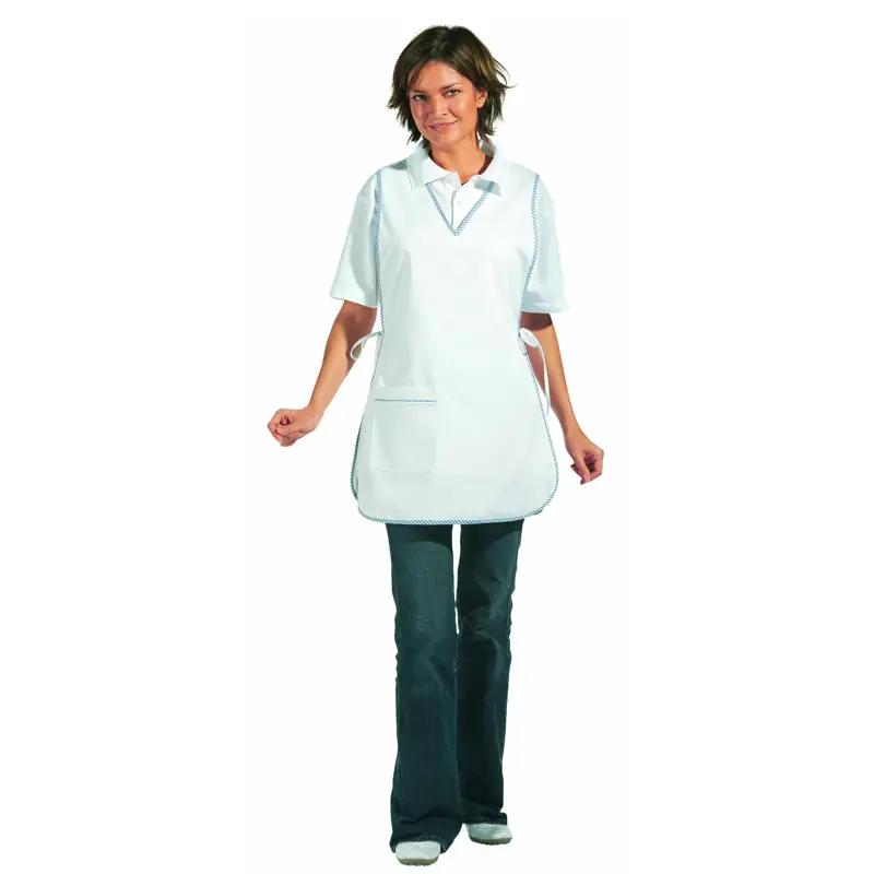 Casulla de trabajo Leiber 08/594 1 Casulla de trabajo Leiber 08/594 blanco, frontal con modelo