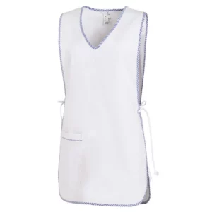 Casulla de trabajo Leiber 08/594 blanco, frontal de la prenda