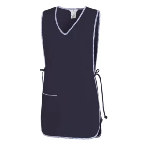 Casulla de trabajo Leiber 08/594 azul marino, frontal de la prenda
