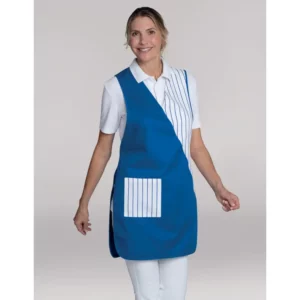 Casulla azul royal Leiber 08/596 puesta en modelo